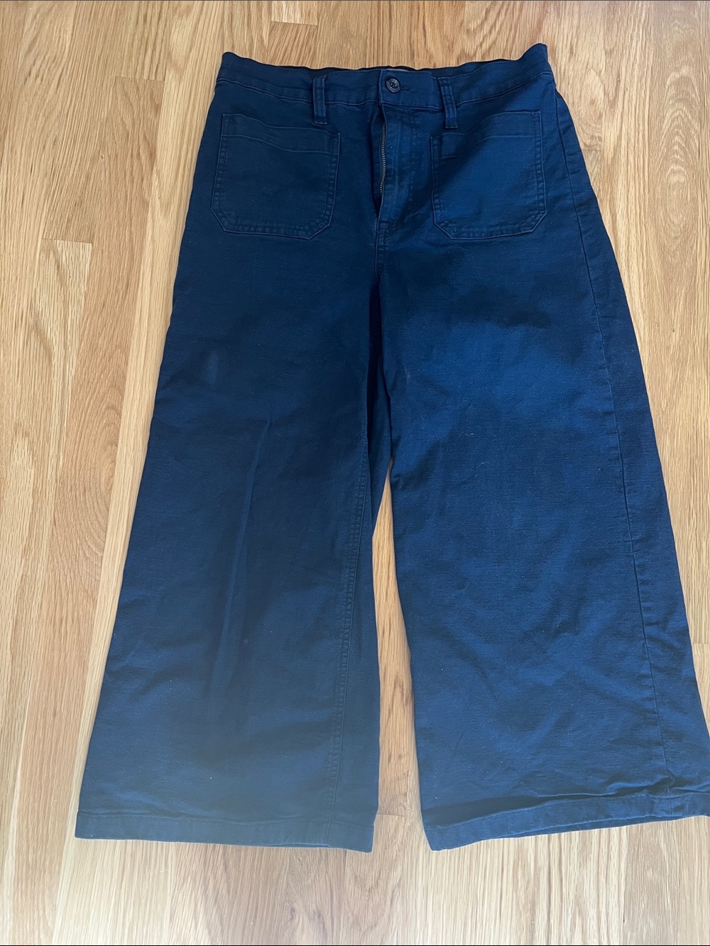 Point Sur for Crew Wide Leg Women’s Trousers - Navy Blue, Size 29